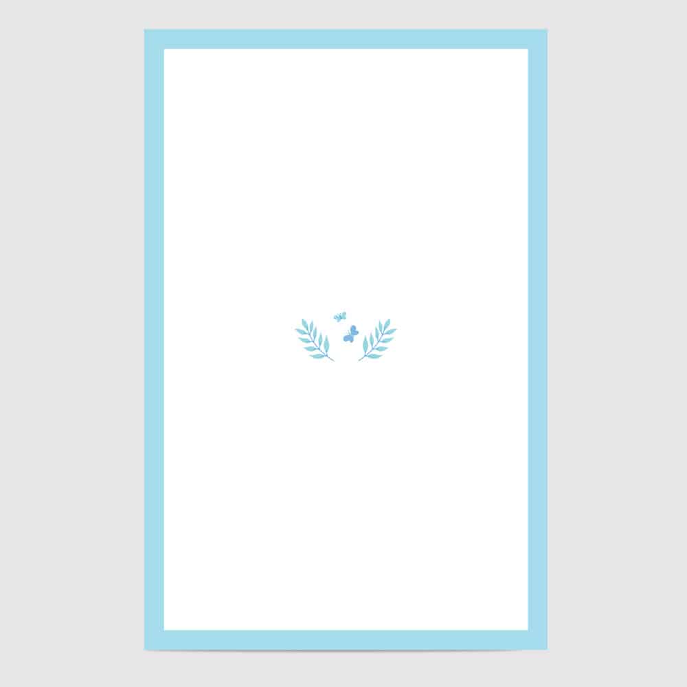 Minimal A4 Flyer Psd Mockup Wedding Invitation - Image 2